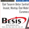 BESIŞ MAKINA BETON ENGINEERING SPARE PARTS LTD