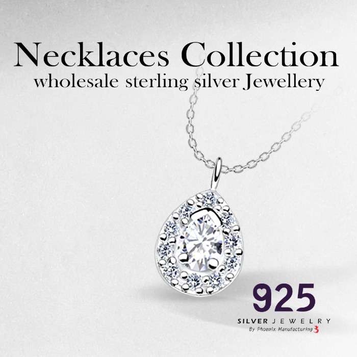 Veleprodajne ogrlice iz srebra šterlinga – novi izdelki!