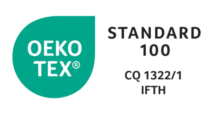 Nous avons obtenu la certification Oeko-Tex Standard 100 !