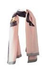 Elegant pink pashmina scarves 90x180 for women