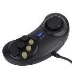 Six Buttoms Game Handle Command Pad Plastic Accessories
