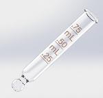 Graduated Glass Pipette for Droppers – Straight-Tip, 48mm