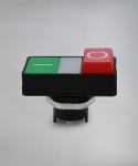 Dual illuminated push button with 1 ext. START-STOP EPDLR