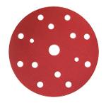Abrasive red-paper-Ø150mm 15 holes P360 100p.