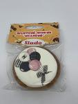 Honey-ginger Gingerbread Decorated Small Round (1 Piece)