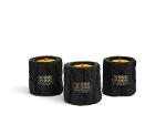 Little Black Trinity Candle Set with Refills