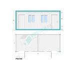 Modular Flat Pack Container-K104 