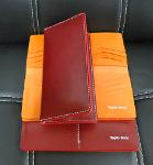 Vegetable Tanned Leather Long Wallet