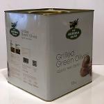 Grilled Green olives 10 kg tin