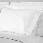 Hotel Pillowcases - Percale Cotton/Polyester - with cord