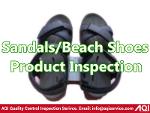 Sandals/Beach Shoes Quality Inspection Service
