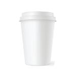 8oz Double Wall White Cups – Box of 500