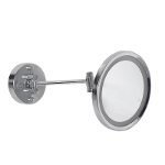 Stainless Dispensaries Makeup Mirror With L.e.d