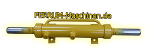 Hydraulic cylinder for locking the quick coupler for wheel loader FERRUM DM416