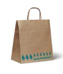 kraft paper bags eco friendly pattern