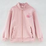 Dark pink bomber jacket for girls