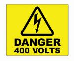 Danger 400 Volts