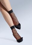 Ladies' heart patterned socks producer