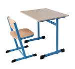 Single school desk, C-frame, Standard, Premium or Exklusiv