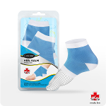 HEEL KALM elastic socks with gel heel cover