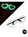 Heart Fluo Glasses Connector Kits (10p)