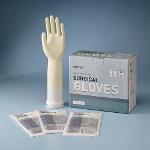 Powder free latex surgical gloves