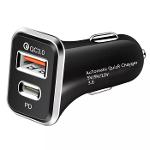 30W Dual USB Car Fast Charger Car Charger