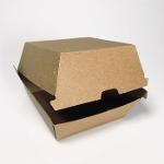 CLAIMSHELL KRAFT PAPER BURGER BOX