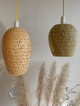Double Layer Bamboo Pendant Light