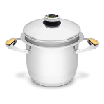 Pot, 5.0 litres, Ø 20 cm, h. 17cm with lid and analog thermocontrol