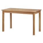 garden table teak wood 120x60x75 cm