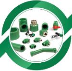 PP-R Pipes, fittings and valves, PE-RT and PE-X