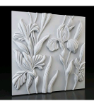 Model "Flowers" 3D Wall Panel