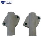 OEM aluminum lost-wax casting parts-pipe connector