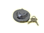 Lockable tank cap for wheel loader FERRUM