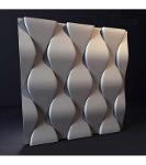Model "Dragon Scale" 3D Wall Panel