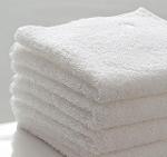 White hotel towel 500 gsm