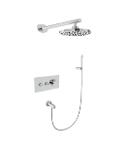 Three outlets round concealed shower set | lav030
