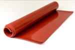 SILICONE PLATES red