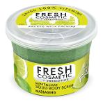 Mint and Lime solid body scrub massaging