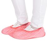 Shoe cover 'Eco' CPE, red 