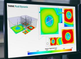 Fluid dynamic solutions with the help of CFD