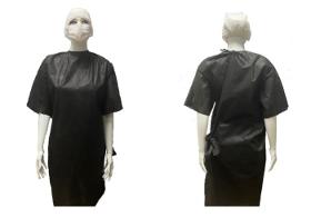 BY1050-Disposable Short Sleeve Gown