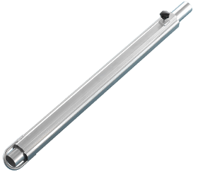 Aluminium suction lance with spacer