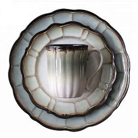 Ceramic Handmade dinnerware Serving dishes plate sets