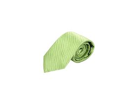 Tie for men made of 100% silk - light green