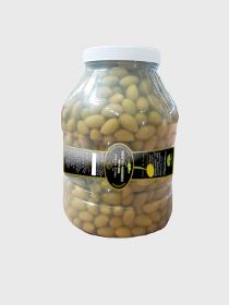 Green Olives. Bulk olives. For HORECA industry. 3800mL Jar