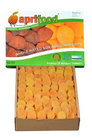 Whole Pitted Dried Apricots 5 KG Carton Box 