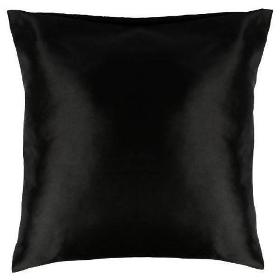 Double-layered satin pillowcase for hair protection