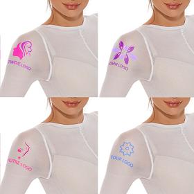 Massage costume with logo – with feet